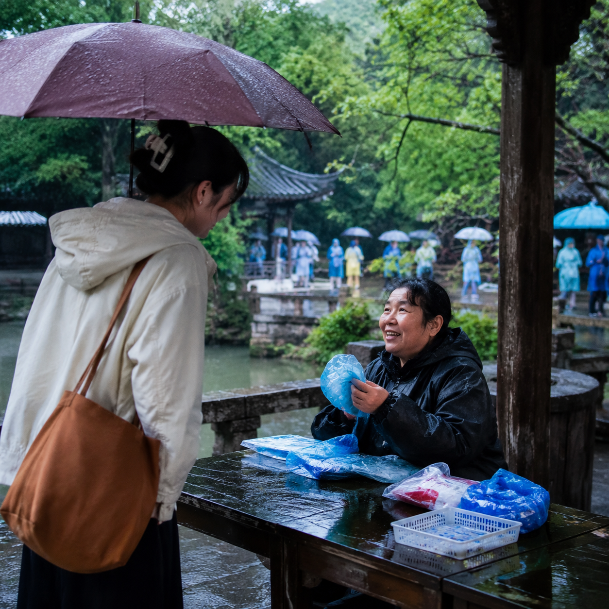 苏州雨天细节图 / rainy detail in 苏州