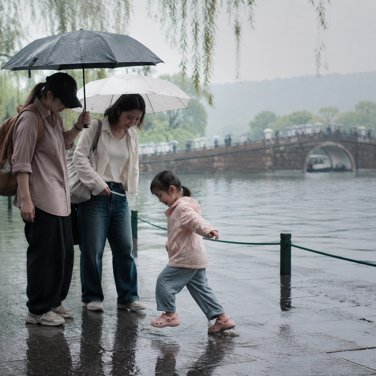 杭州雨天细节图 / rainy detail in 杭州