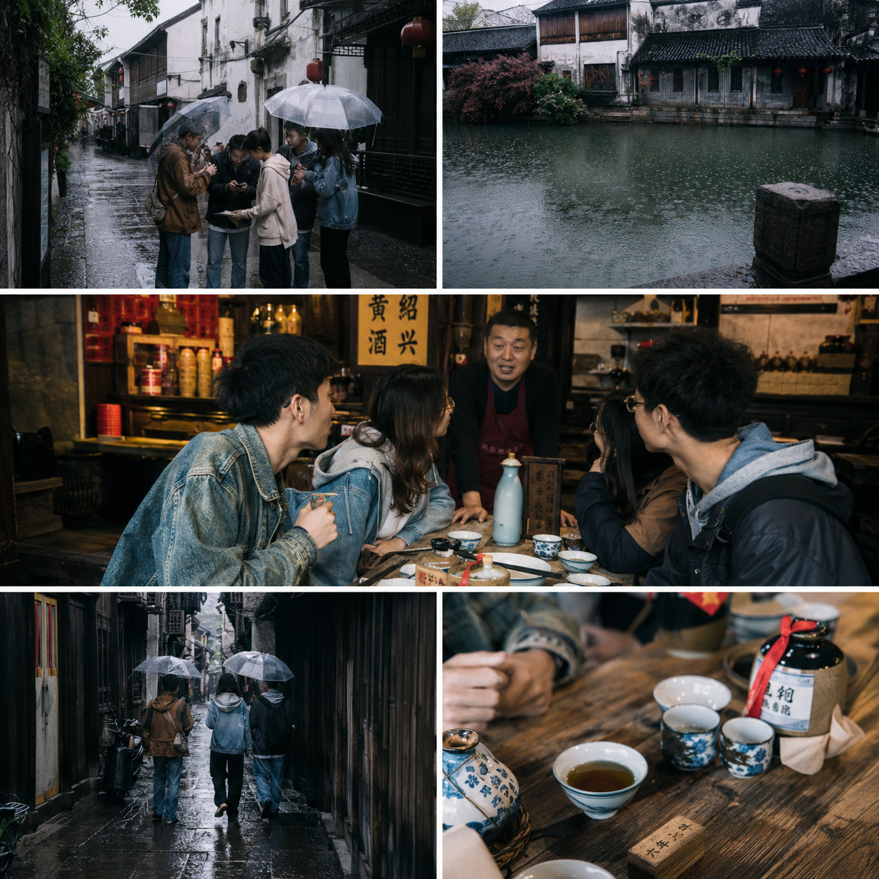 绍兴雨天细节图 / rainy detail in 绍兴