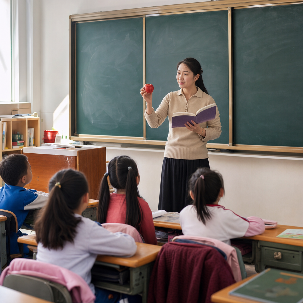 在北京一节低年级语文课后,作者终于明白小朋友为什么总先学量词 | After a Beijing Language Class, I Finally Understood Why Kids Learn Measure Words So Early