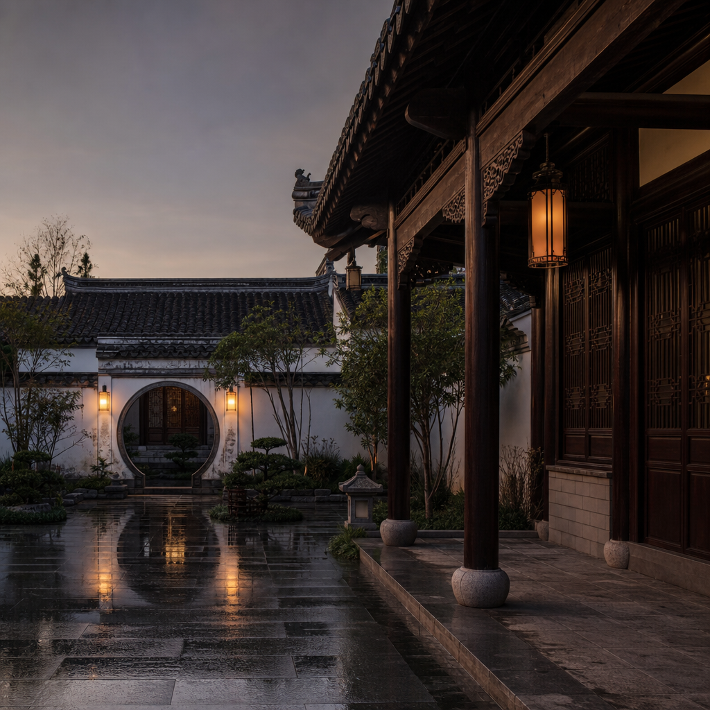 我站在屋檐下面,才明白中国古建筑为什么先让人慢下来 | I Understood Why Traditional Chinese Architecture Slows the Body Only After Standing Under the Eaves