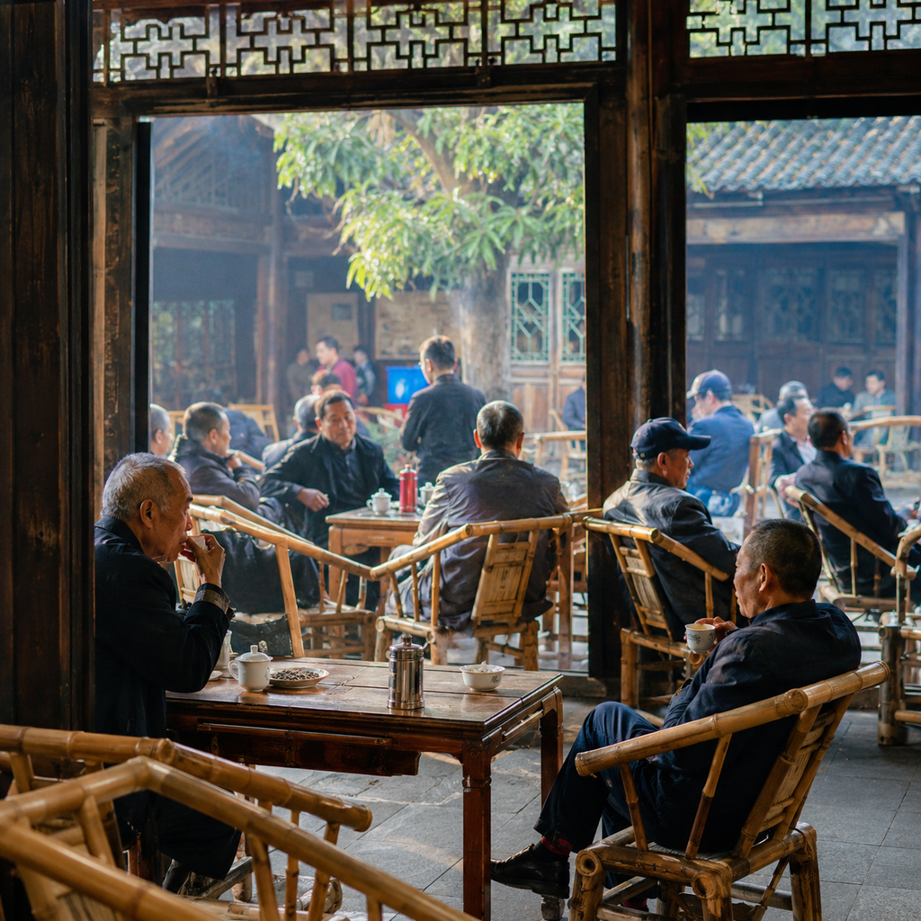 成都茶馆里的一下午,比三个景点更让我记住这座城 | An Afternoon in a Chengdu Teahouse Stayed With Me More Than Three Attractions