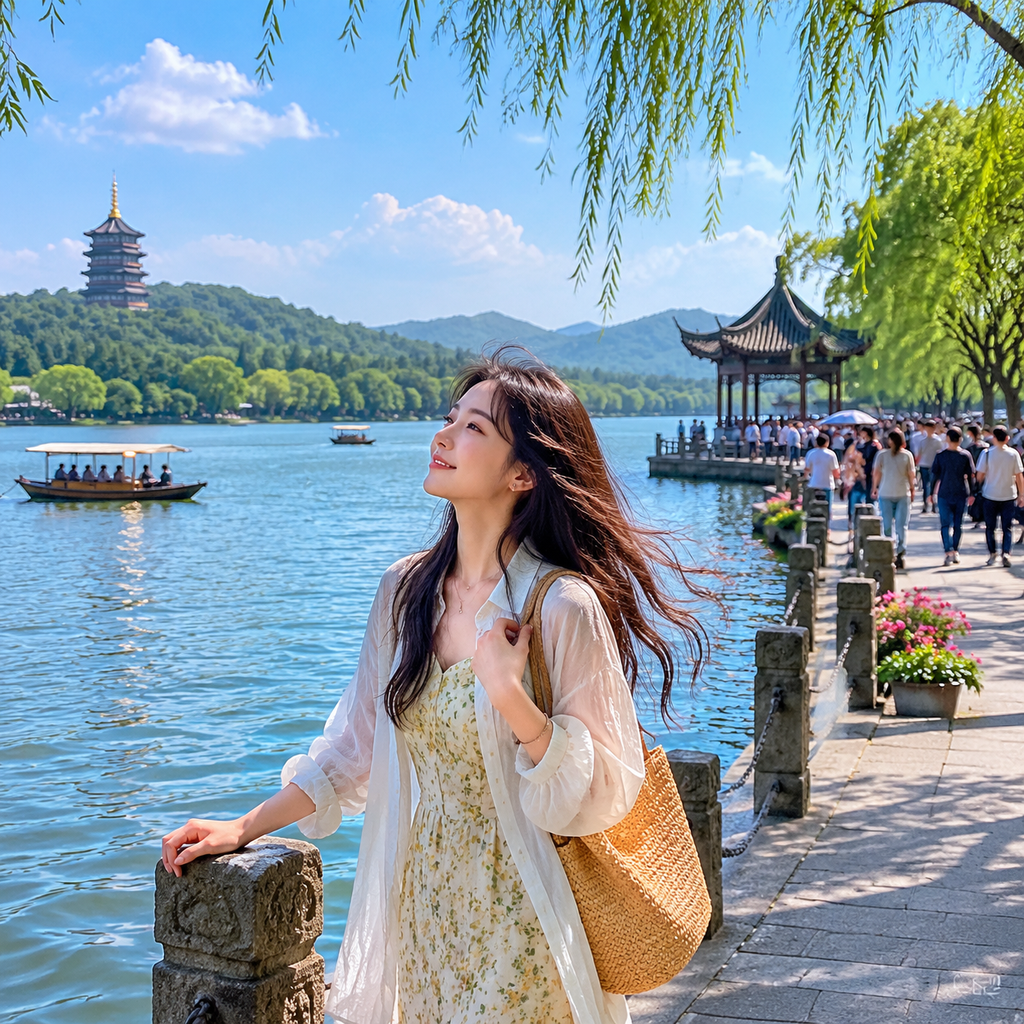 杭州西湖边那阵风,提醒我热门景区也要会躲人流 | A Breeze by West Lake Reminded Me How to Dodge Crowds at Famous Attractions