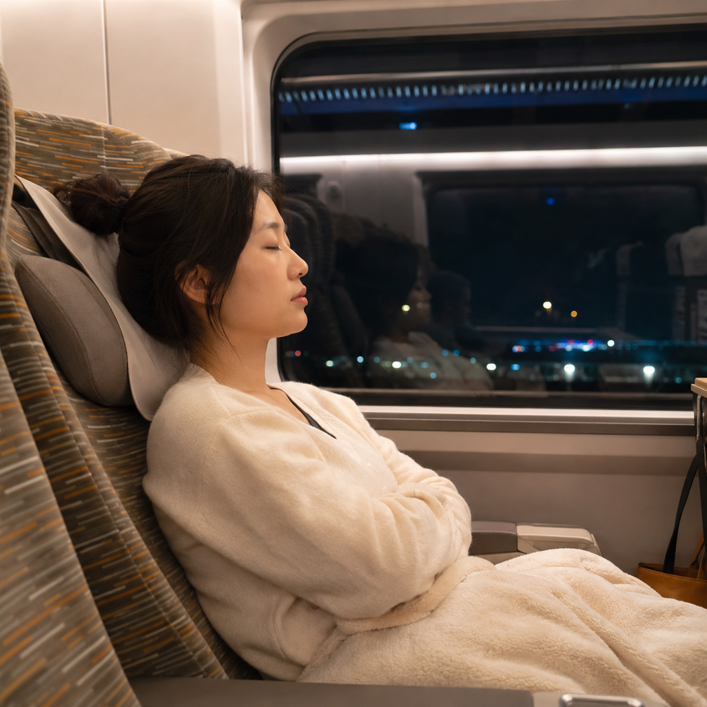 我第一次坐中国夜间高铁,发现安静也是一种旅行服务 | On My First Evening High-Speed Train in China, Quiet Became Part of the Service