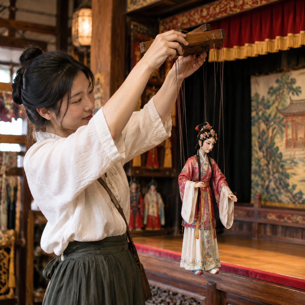 一根提线停在掌心时,我在泉州听见了海风 | When a Puppet String Rested in a Palm, I Heard the Sea Wind in Quanzhou
