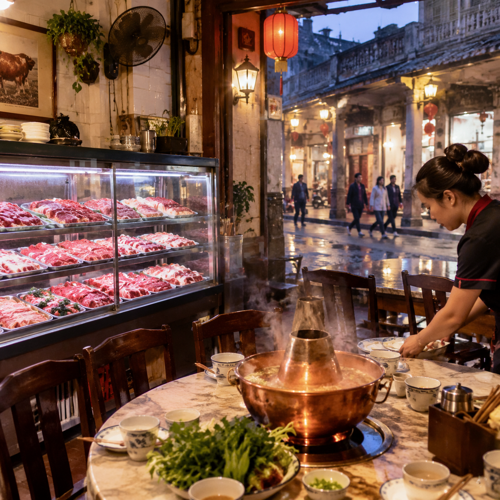 牛肉下锅前，潮州人先把时间切薄 | Before the Beef Enters the Pot, Chaozhou Cuts Time Thin