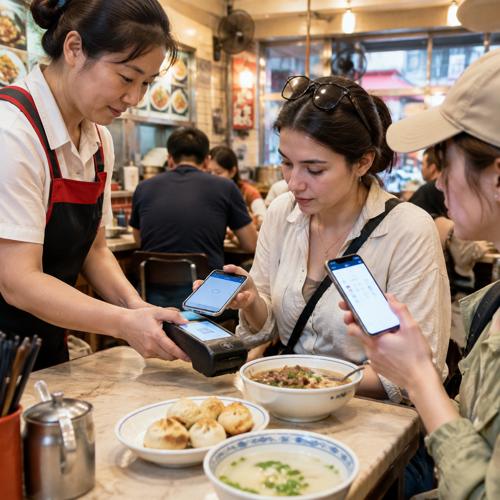 天没亮时澳门街口的早餐店