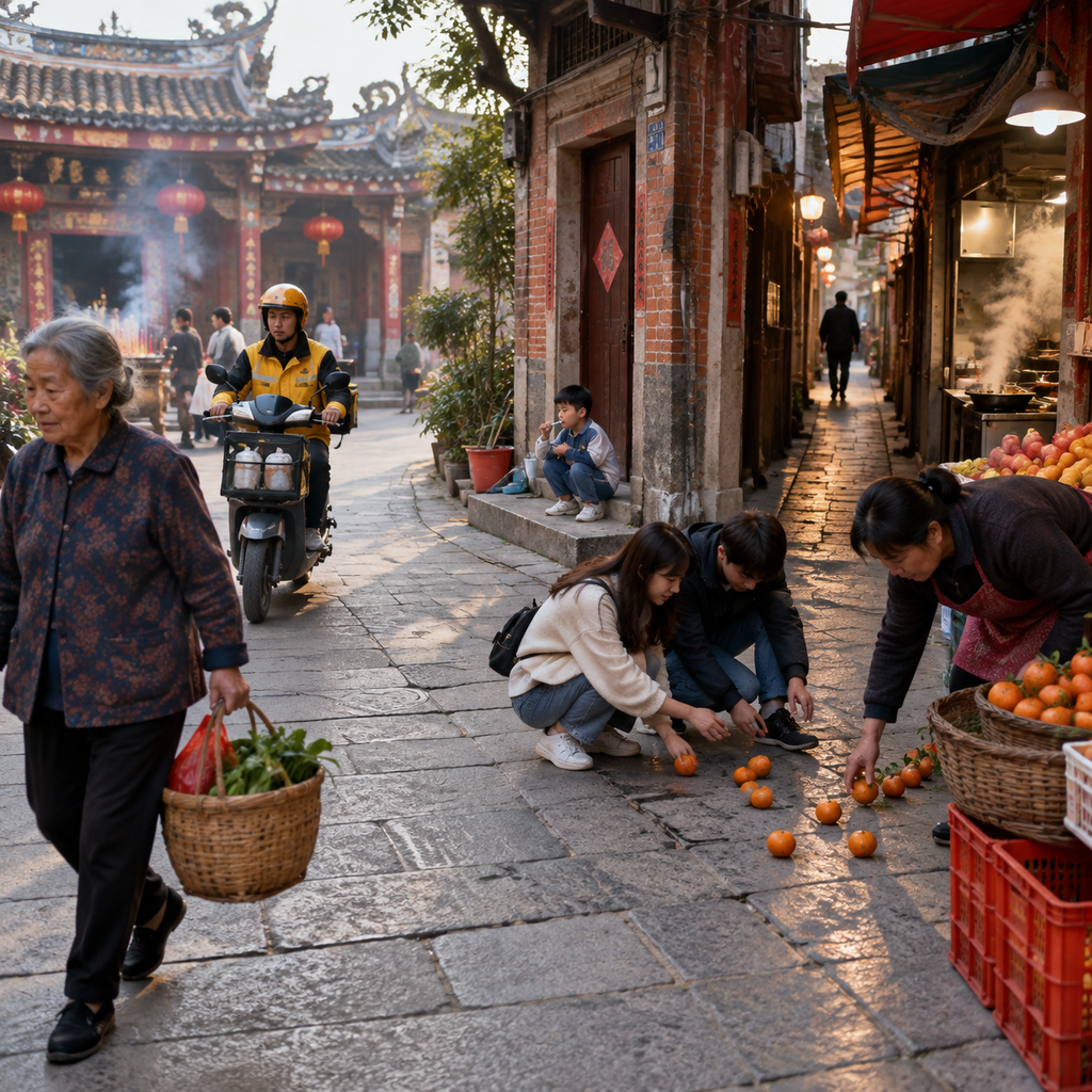 泉州古城的香火与街巷 | Incense and Lanes in Quanzhou Old City