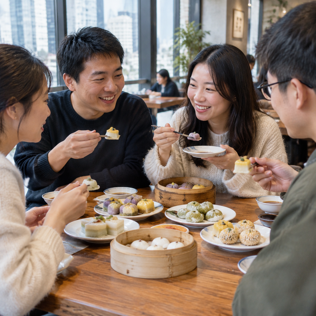 潮州早茶的一张小桌(场景图2)