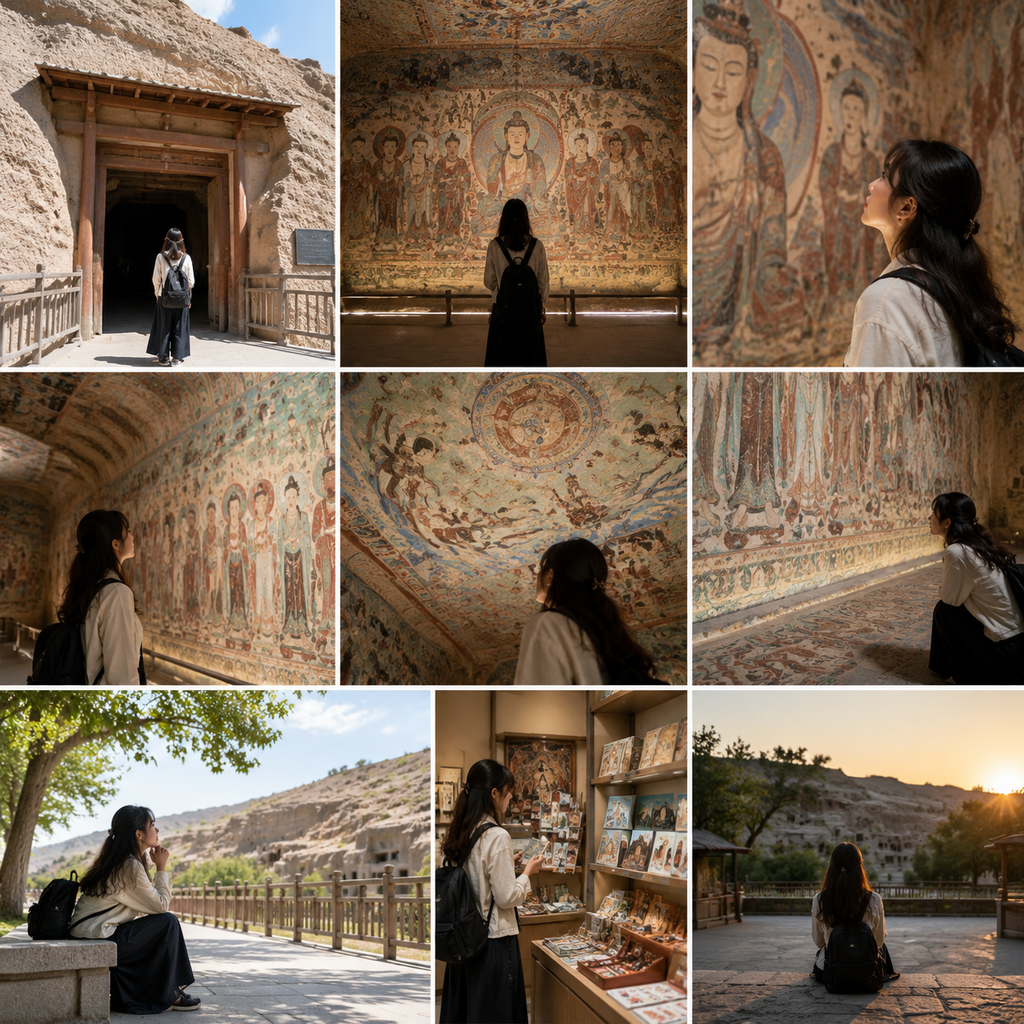 读一面敦煌壁画的次序：从洞窟入口开始 | How to Read a Dunhuang Mural: Begin at the Cave Entrance