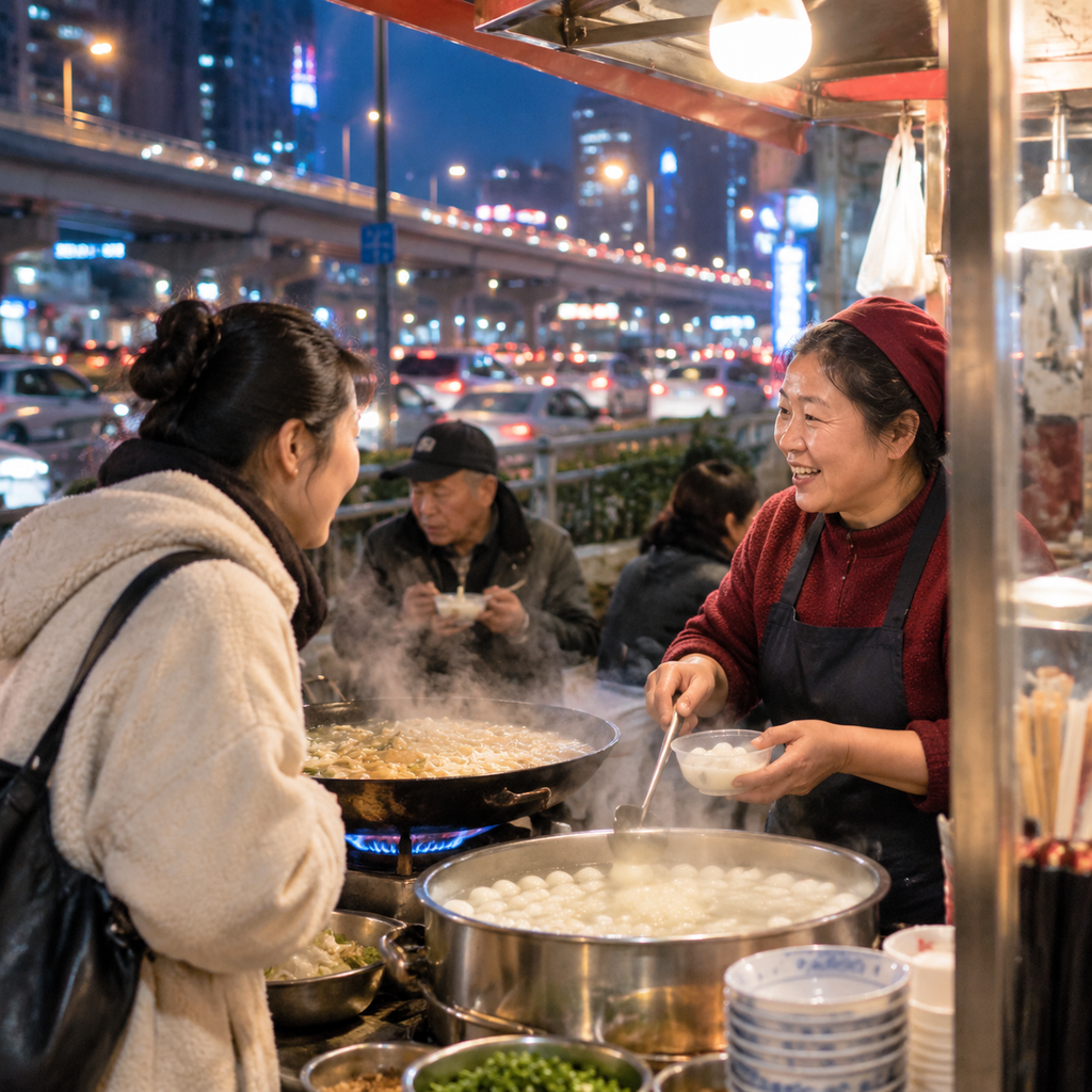 秦淮河灯影之外,我在夫子庙听见一堂夜课(场景图3)