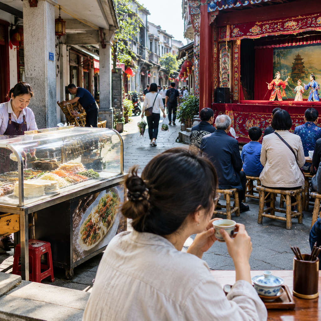 在泉州看一场木偶戏,我把古城的时间听成了掌声 | A Puppet Show in Quanzhou Turned the Old City’s Time into Applause