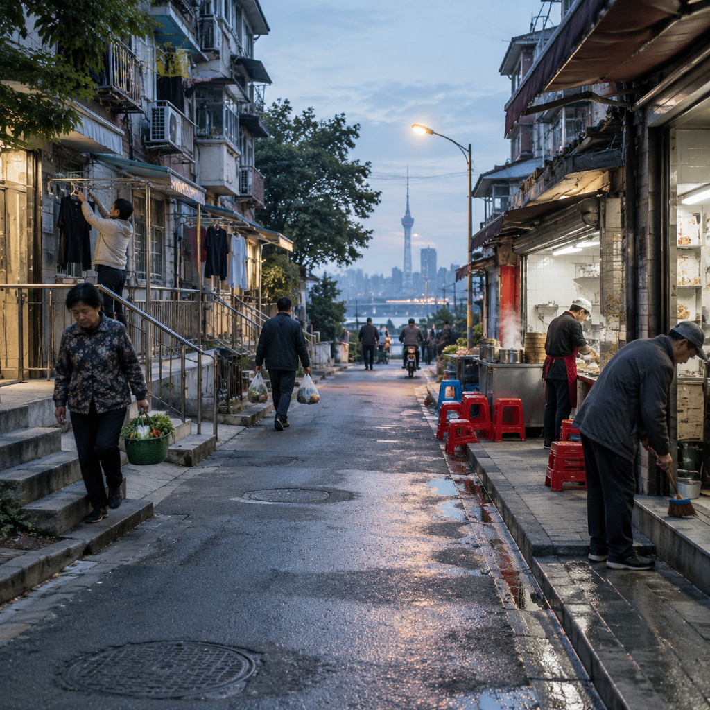 一锅热干面凉下来以前,我走完了武汉的一段清晨 | Before My Reganmian Cooled, I Walked Through a Wuhan Morning