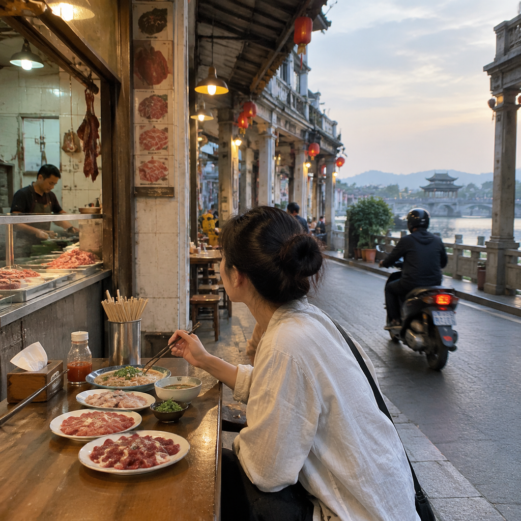 在潮州一张窄桌旁,我学会按潮汕牛肉的部位等候 | At a Narrow Chaozhou Table, I Learned to Wait for Each Cut of Beef