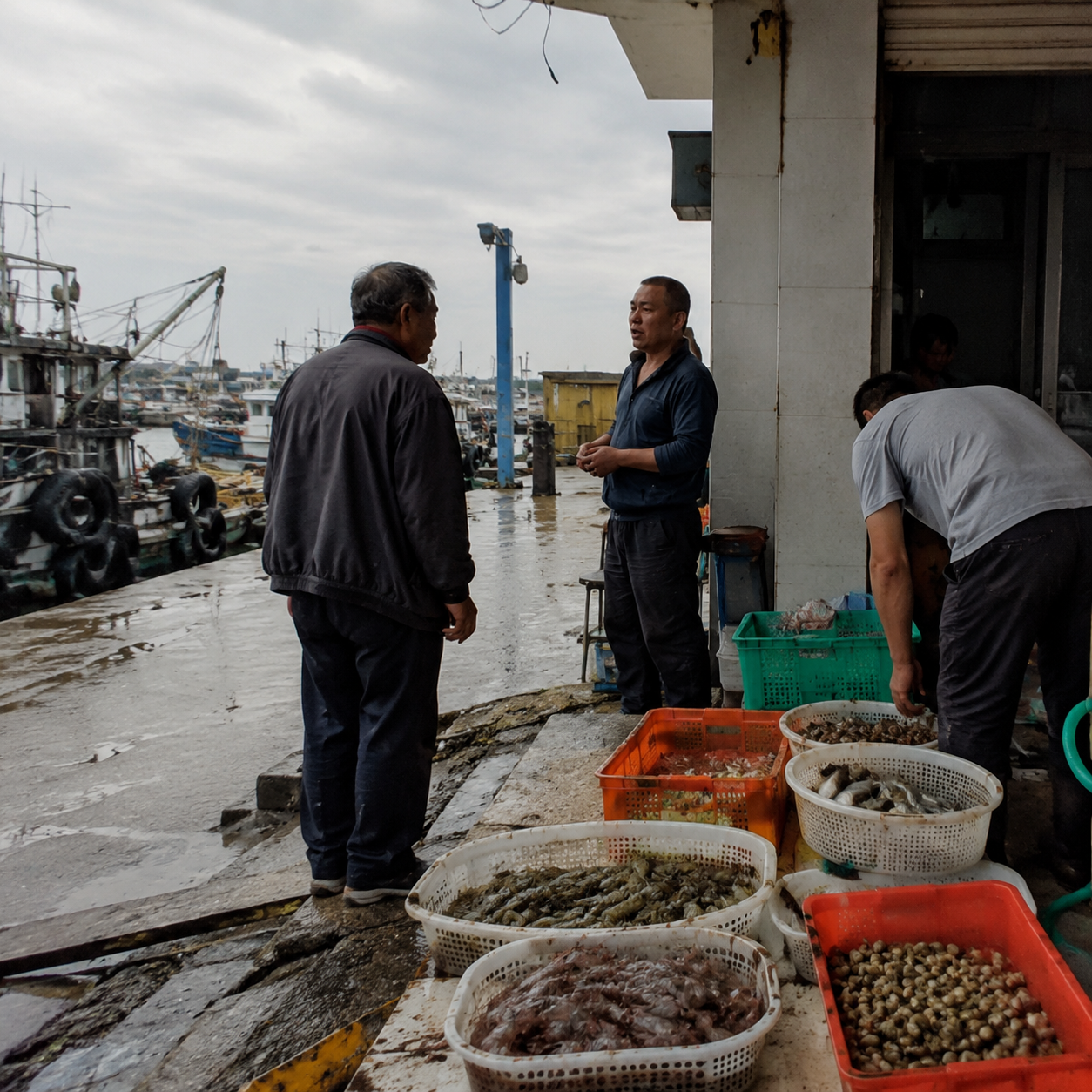 宁波码头边的海鲜饭，不是菜单教会我的 | Seafood Rice Beside a Ningbo Pier Was Not Something the Menu Taught Me