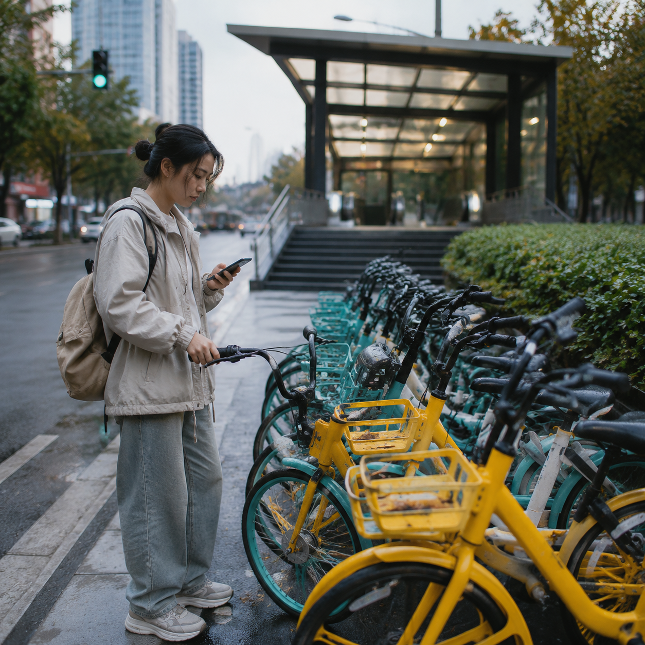 共享单车不是难用，难的是先看停车区 | Shared Bikes Are Not Hard; the Hard Part Is Checking Parking Zones First