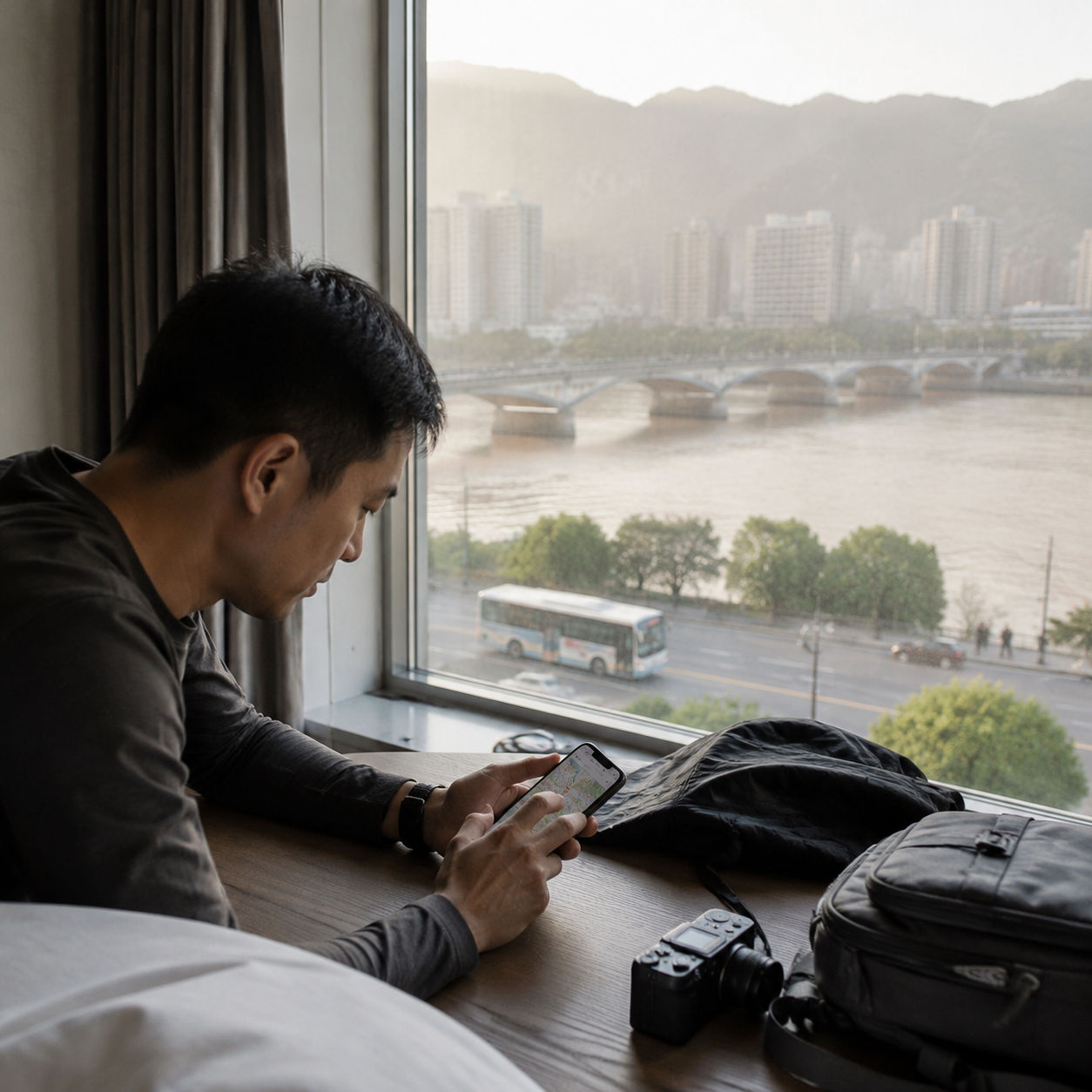 黄河、桥和夜市之间，我先把兰州装进了一块手机屏幕里 | Between the Yellow River, Bridges, and Night Markets, I First Fit Lanzhou into My Phone Screen