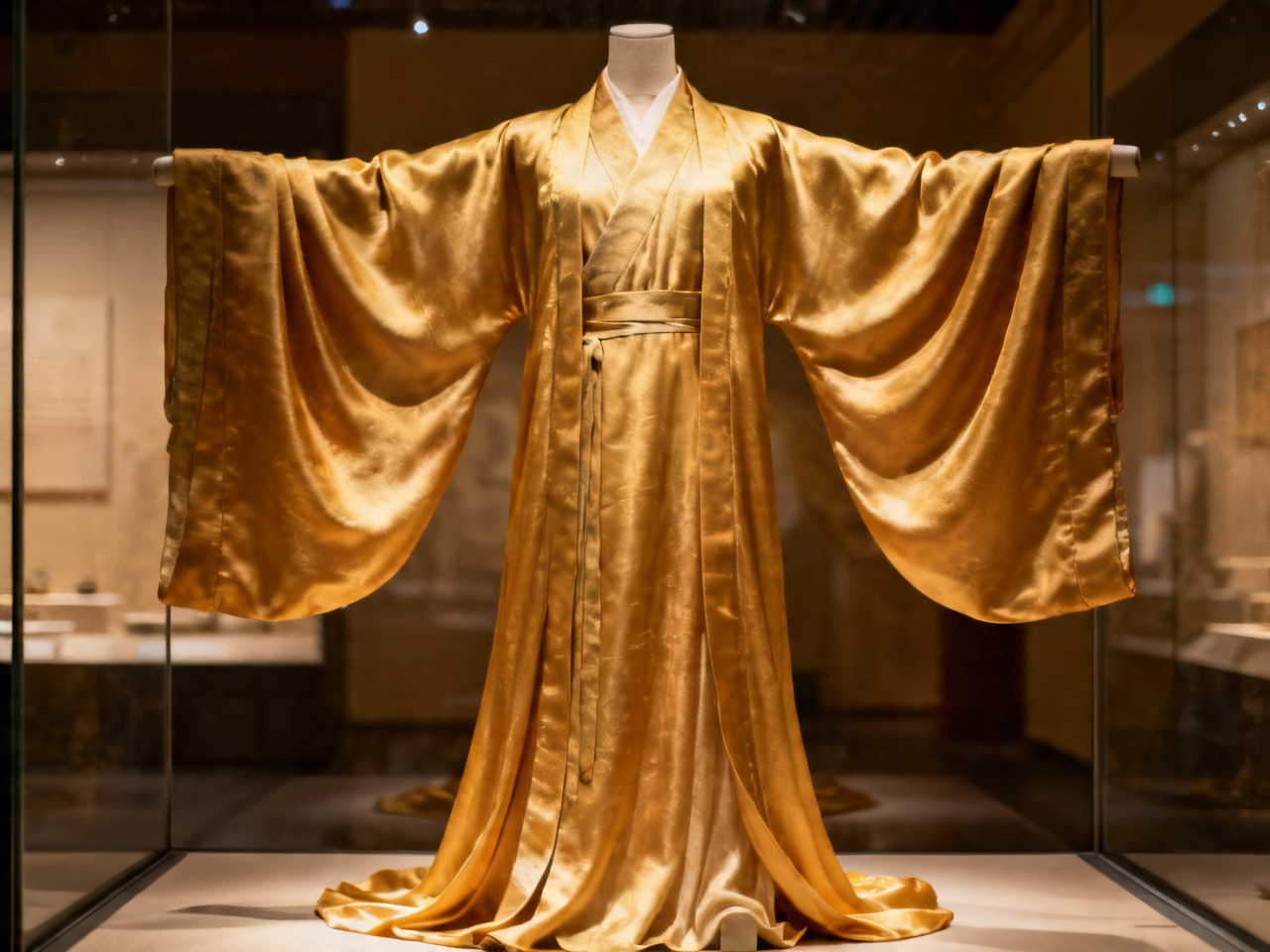 汉代深衣的优美剪裁