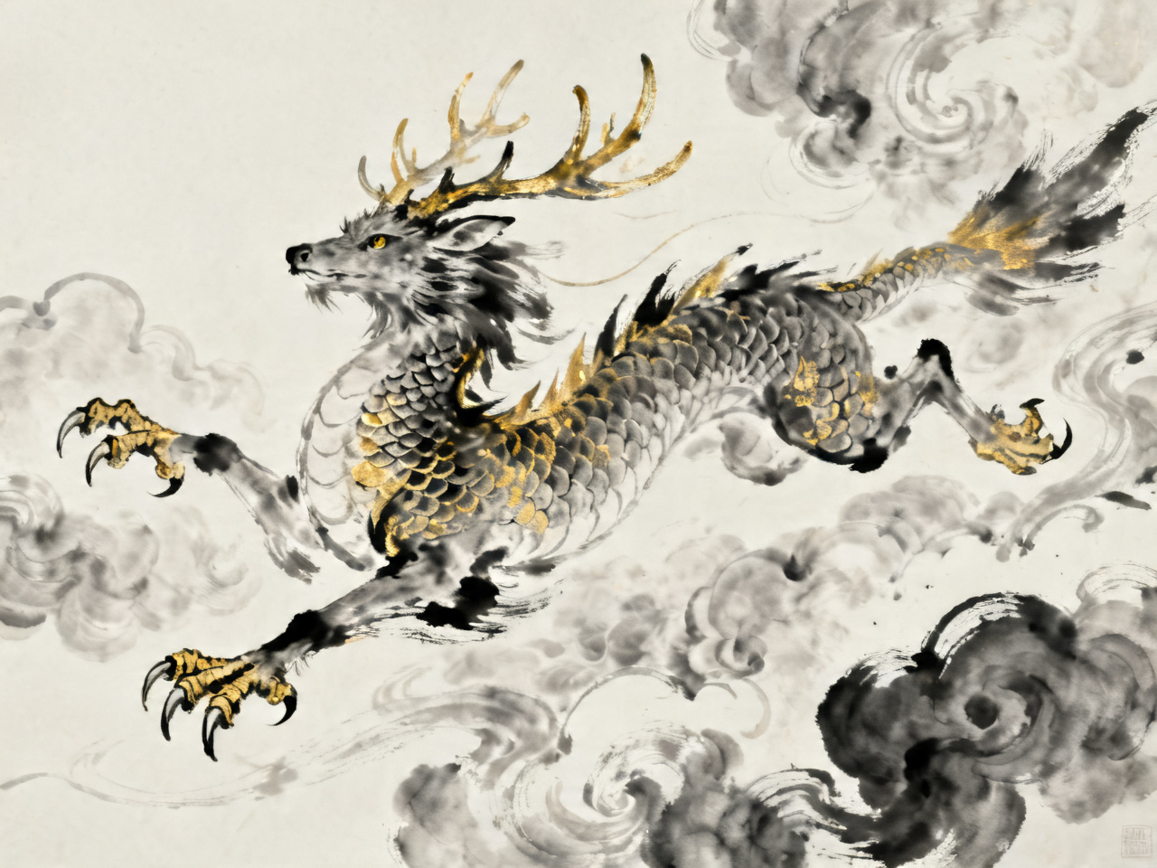 中国龙的九似形象