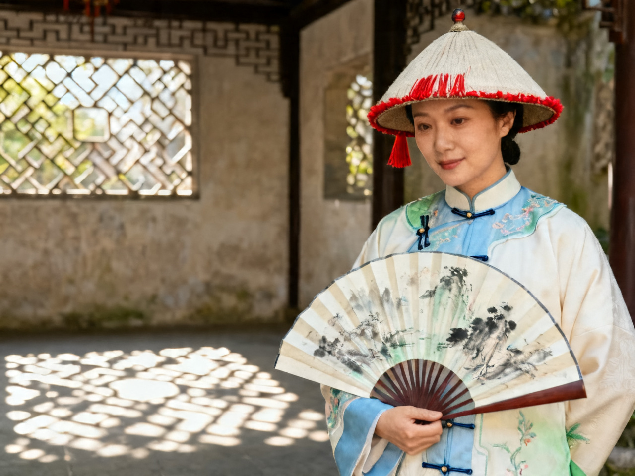 配饰指南：扇子、帽子等