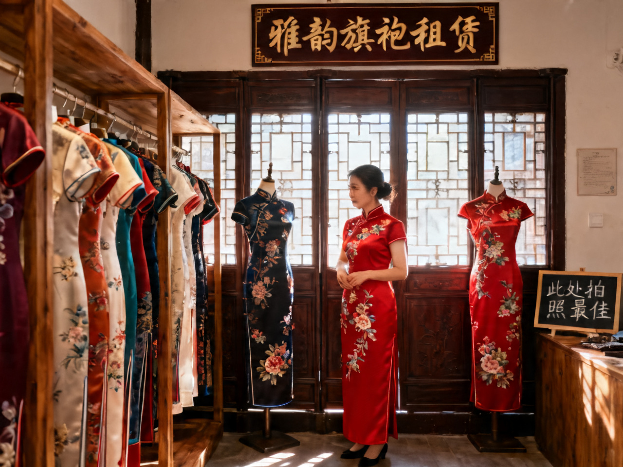旗袍租赁体验：哪里拍照最好看