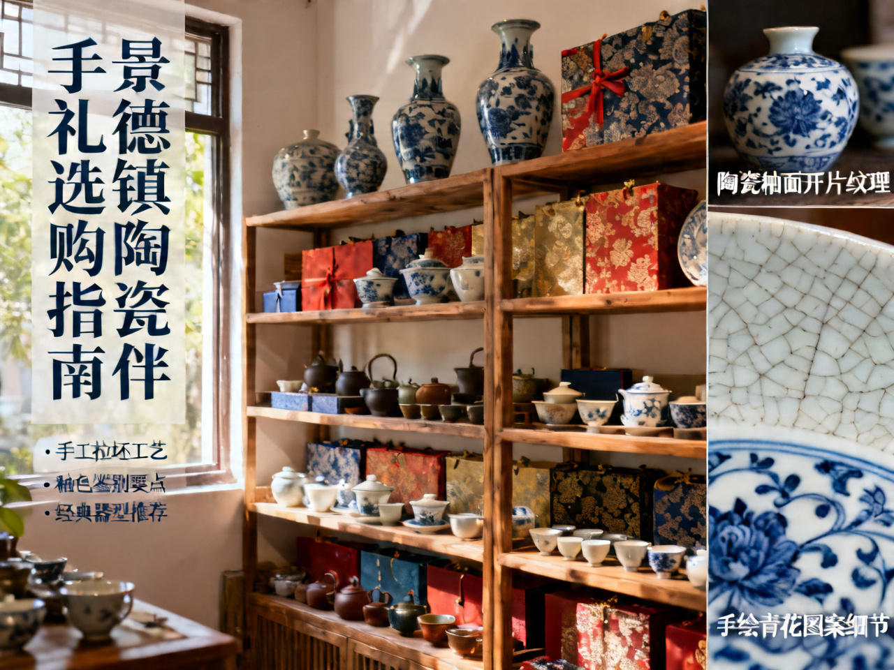 景德镇陶瓷伴手礼选购指南 | Jingdezhen Ceramics Souvenir Buying Guide