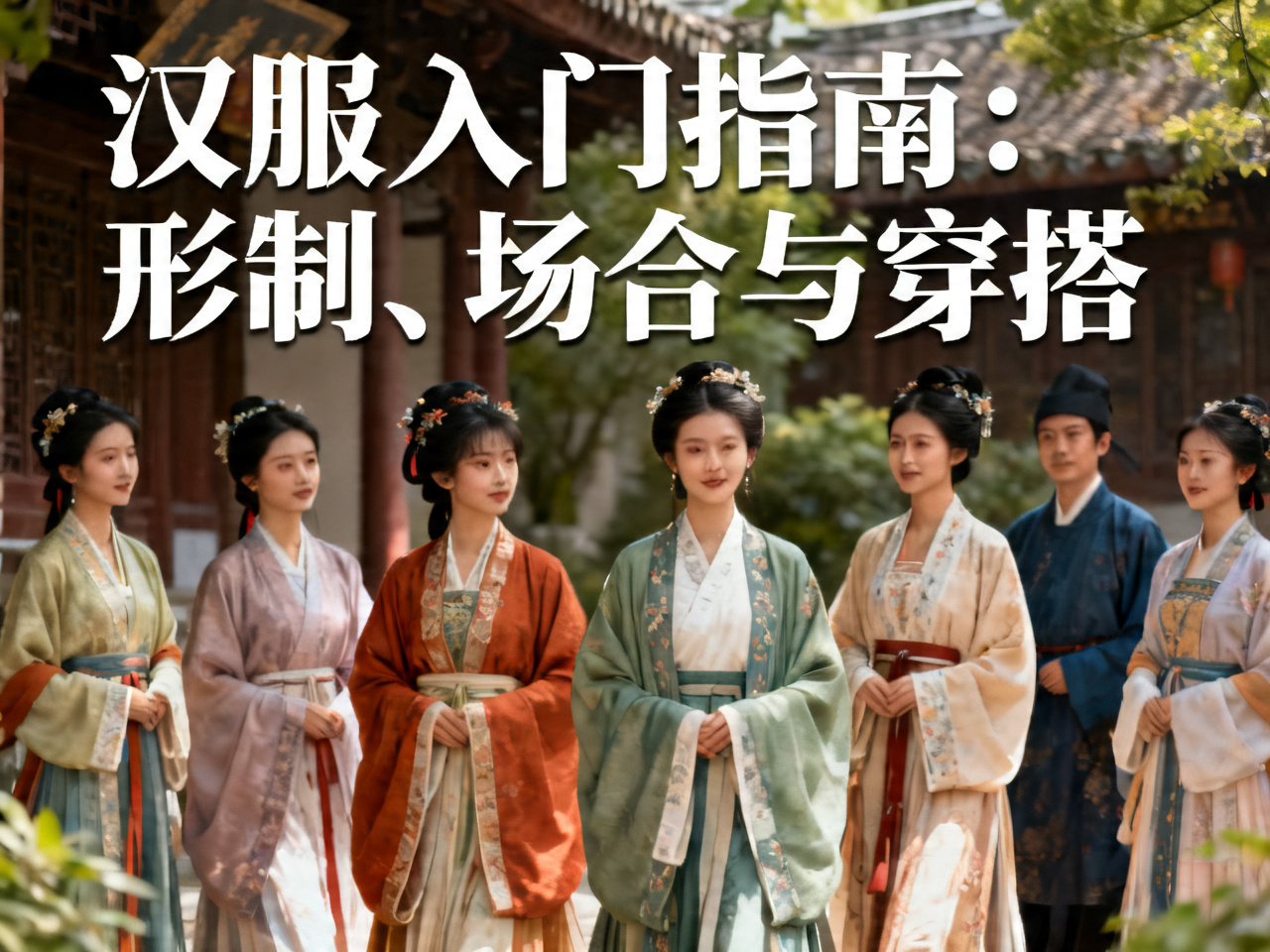 汉服入门指南：形制、场合与穿搭