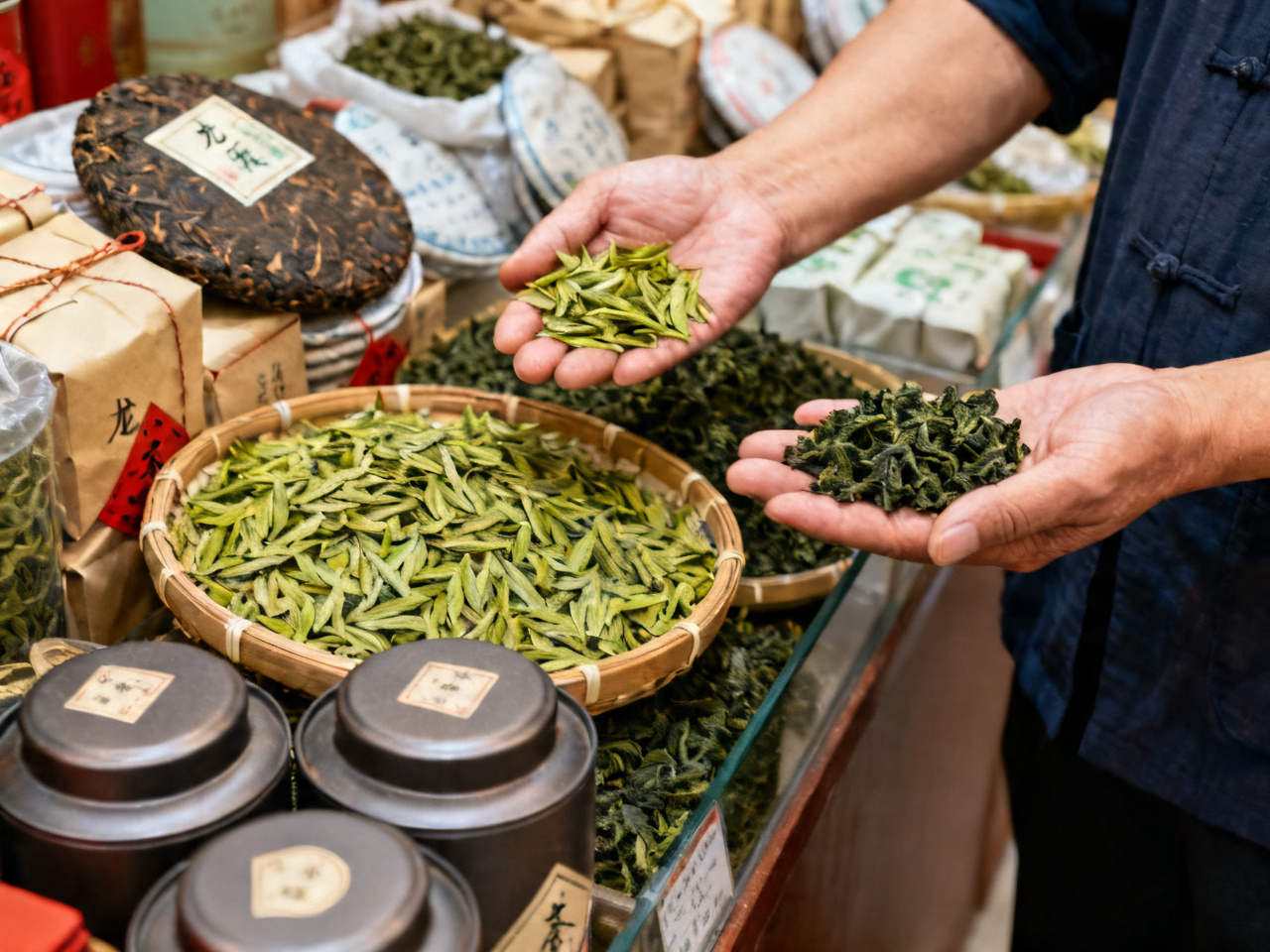 中国茶叶选购：龙井普洱铁观音怎么挑 | Buying Chinese Tea: Longjing, Pu'er & Tieguanyin