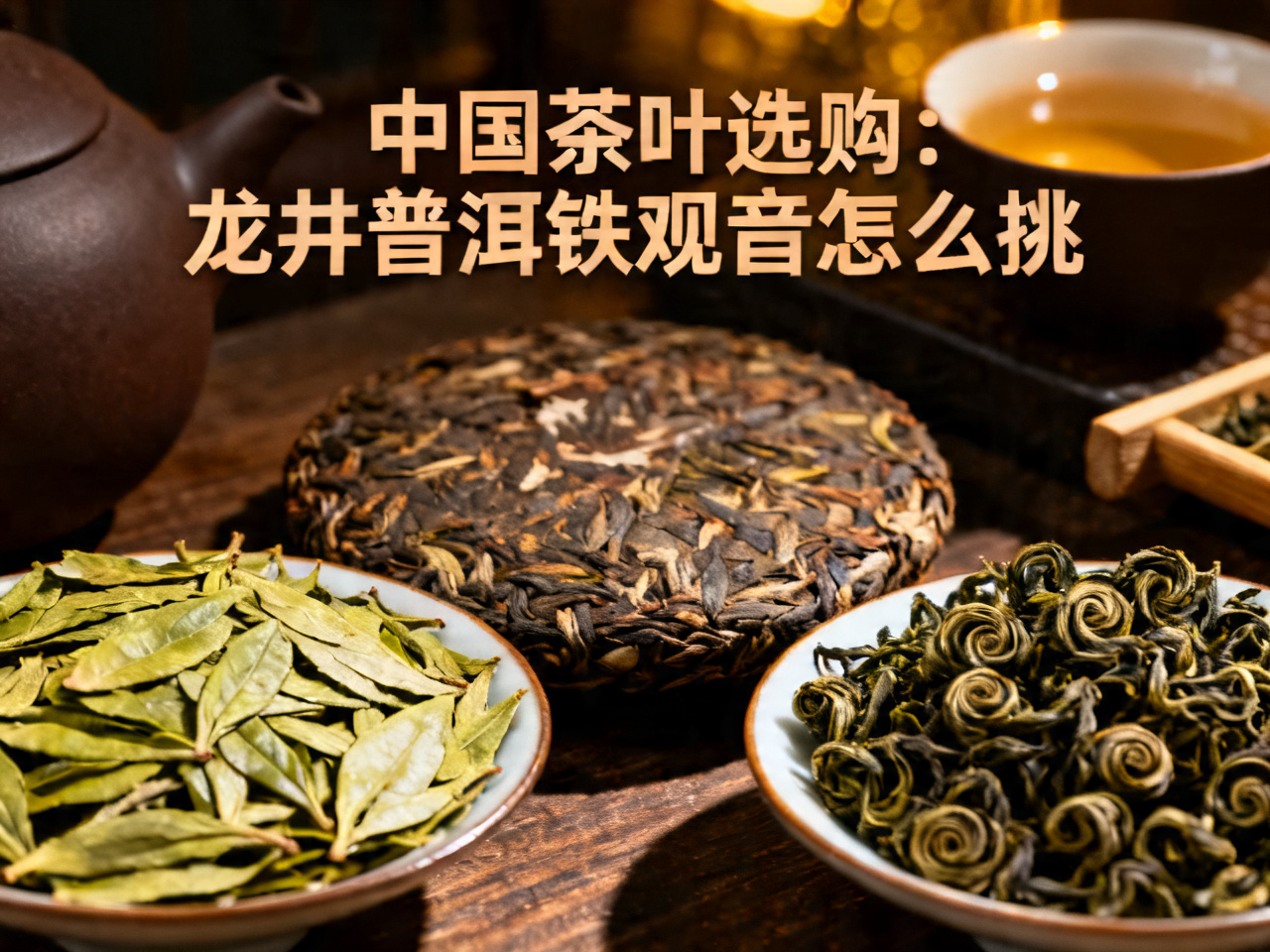 中国茶叶选购：龙井普洱铁观音怎么挑