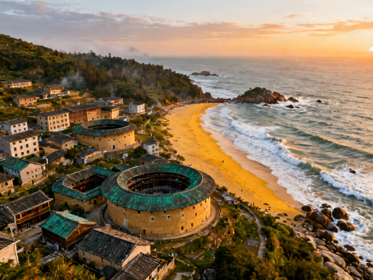 福建土楼与海岸线7日游