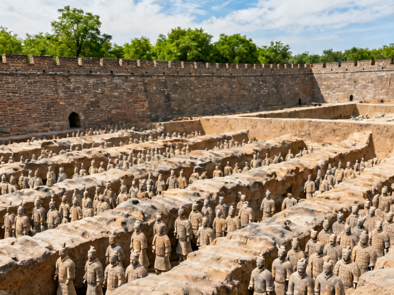 西安兵马俑与古城墙全攻略