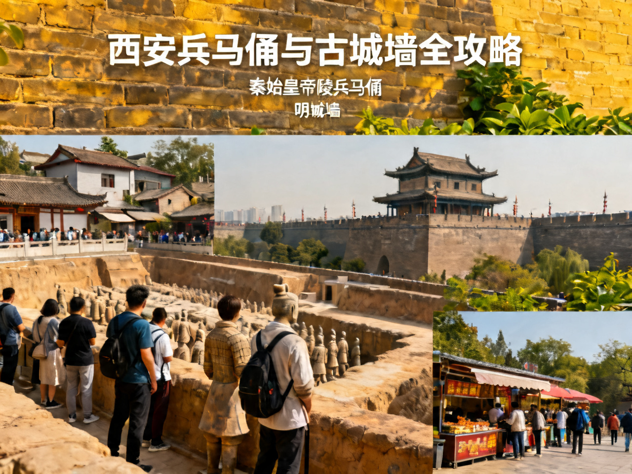 西安兵马俑与古城墙全攻略