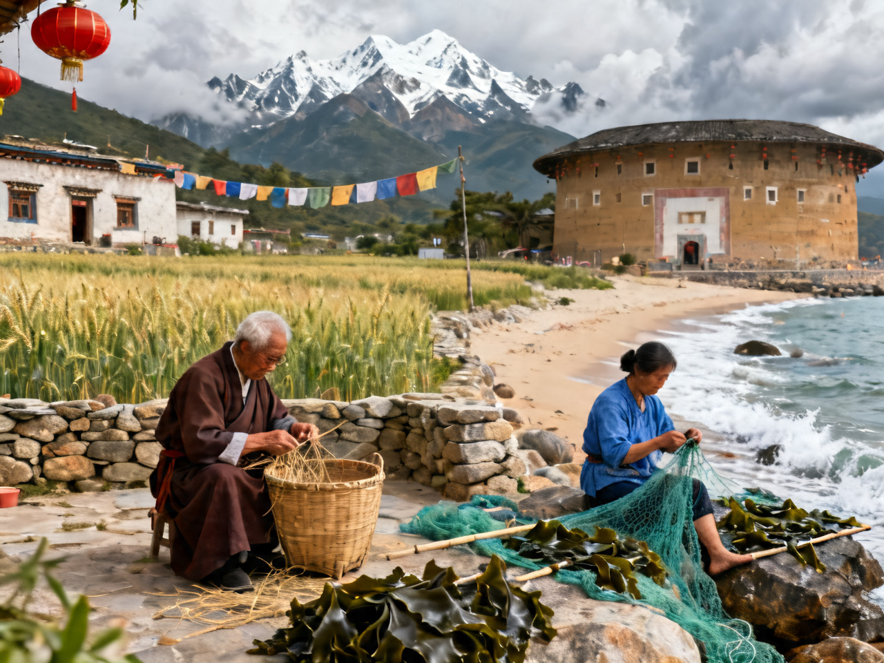 夏季避暑胜地：高原与海岛