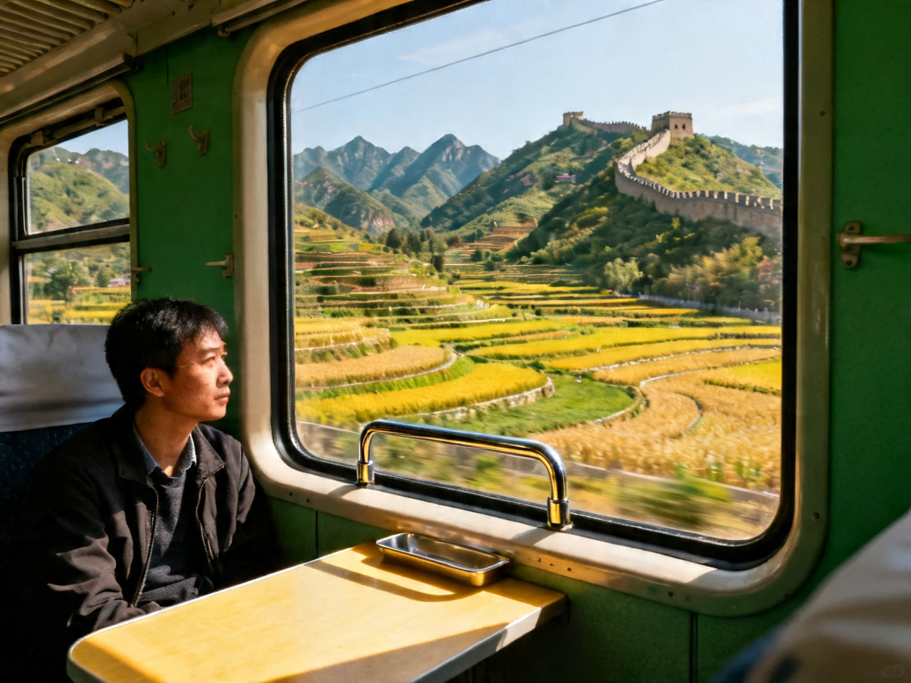 我坐绿皮火车从昆明晃到北京