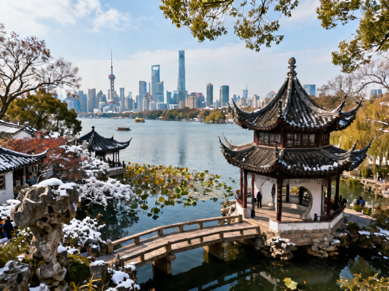 7天经典华东行程：上海-杭州-苏州