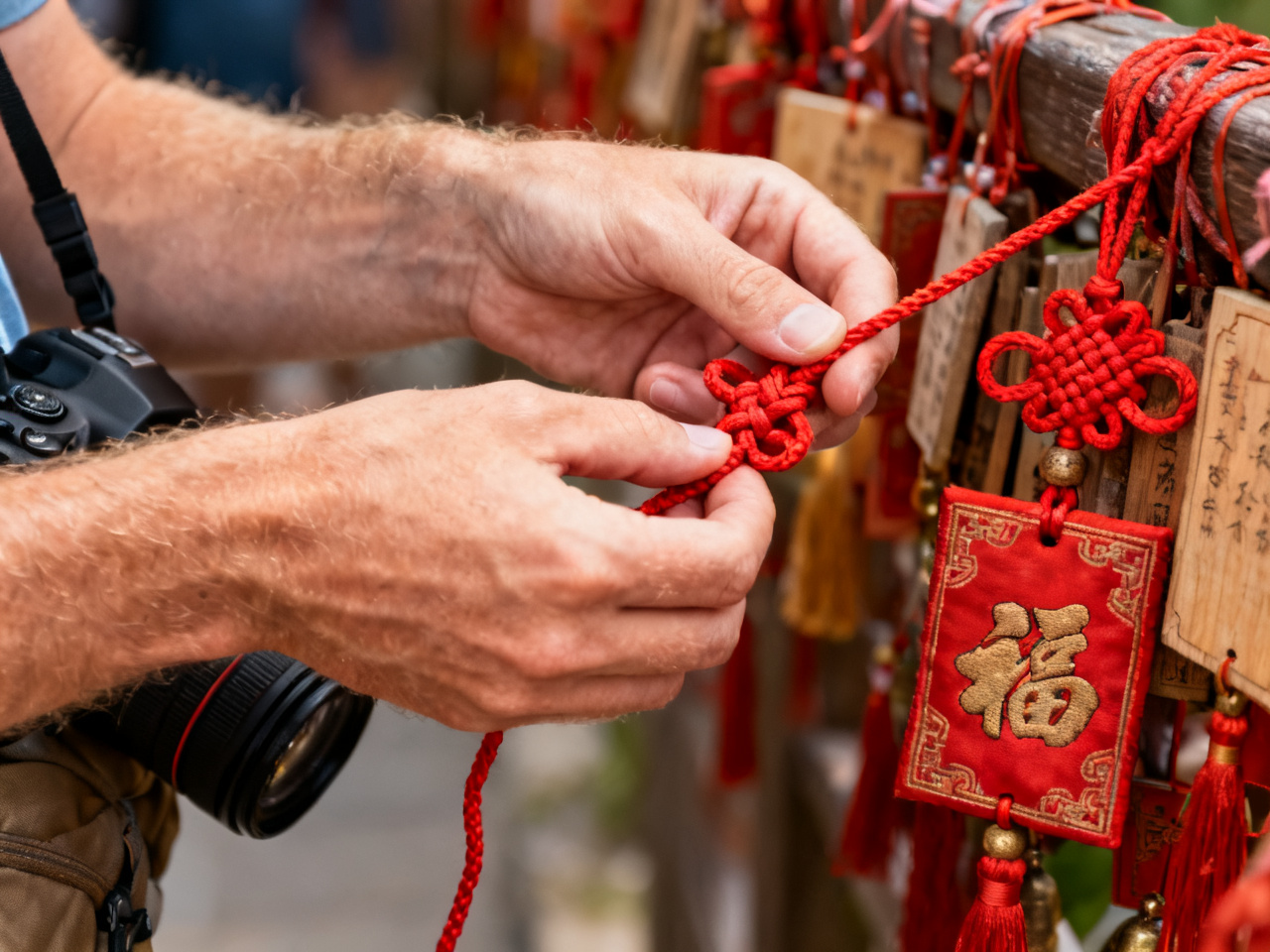 学打中国结之后,我终于理解“吉祥”为什么可以握在手里 scene 2