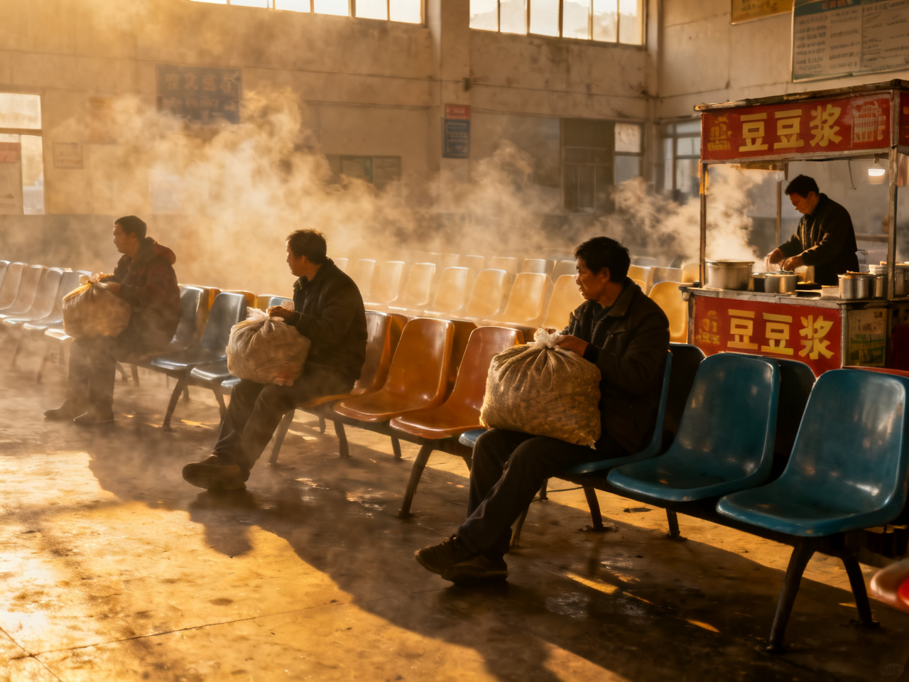 我在中国县城汽车站学会先看人群走向,再找检票口 | I Learned at a Chinese County Bus Station to Watch Where People Flow Before Looking for the Gate