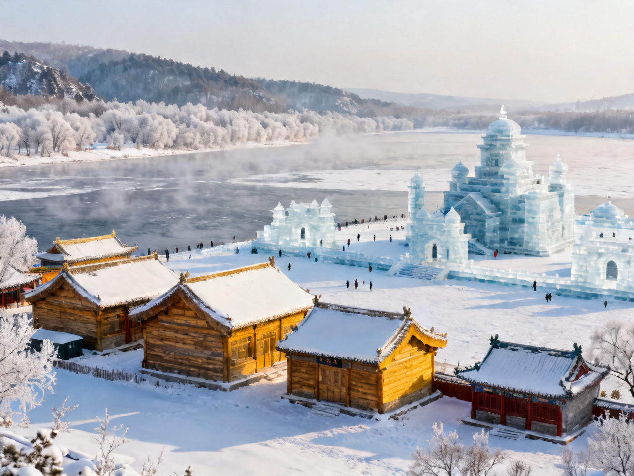 东北三省冬季8日游