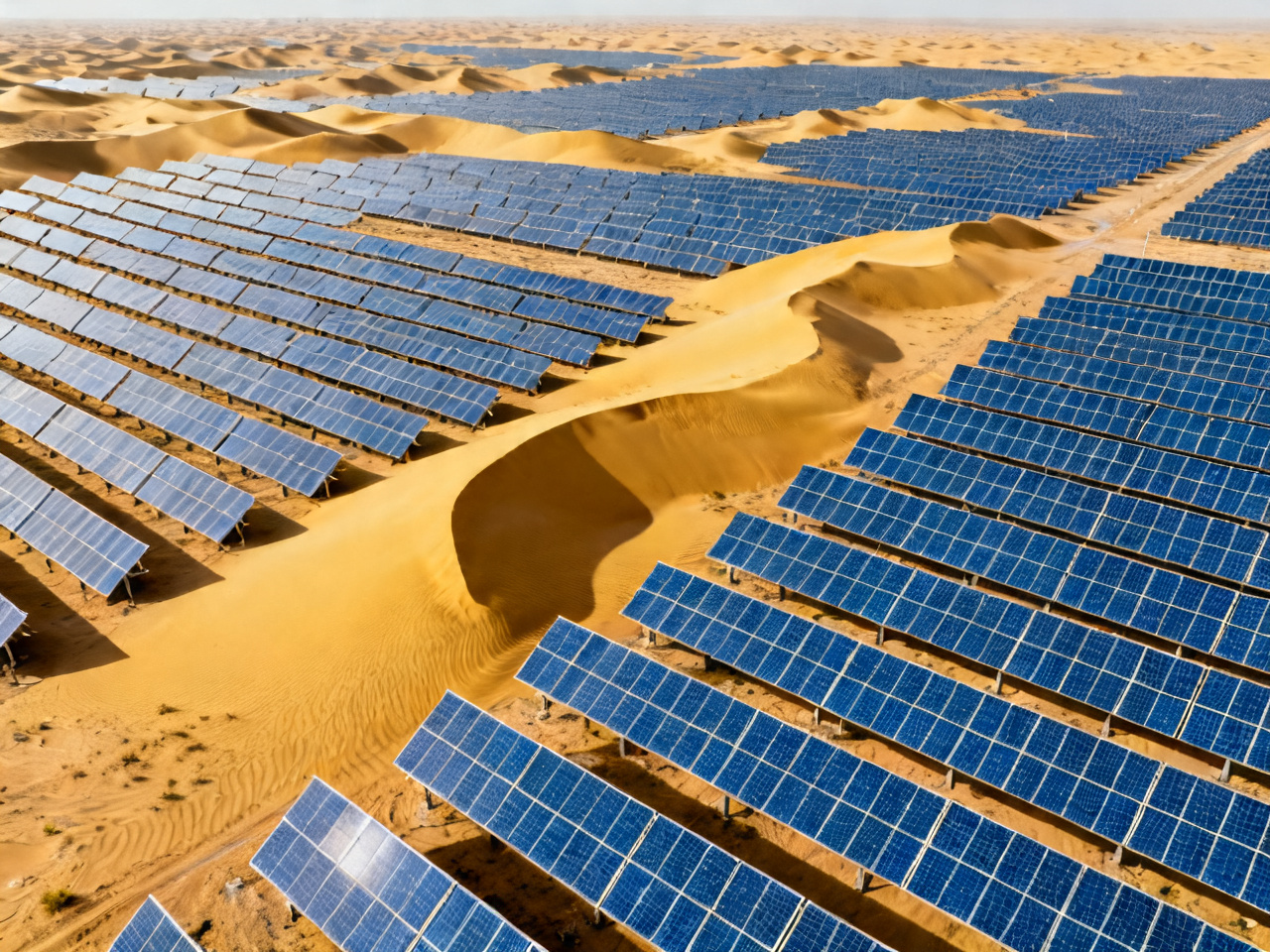 沙漠变电站：中国西部的太阳能版图 | From Sand to Power: China's Solar Empire in the Western Desert