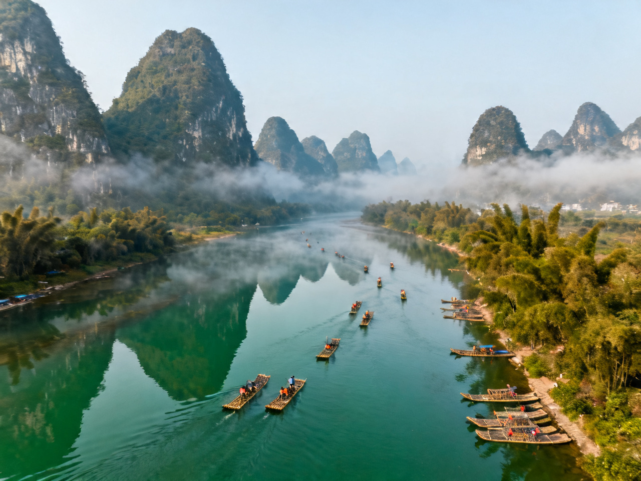 广西山水5日行程：桂林阳朔龙脊梯田 | 5-Day Guangxi: Guilin, Yangshuo & Longji Terraces