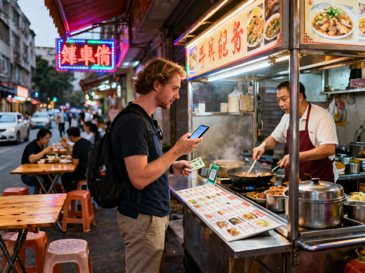 我在中国学会先看队伍,再决定吃什么 | In China I Learned to Read the Queue Before Choosing What to Eat
