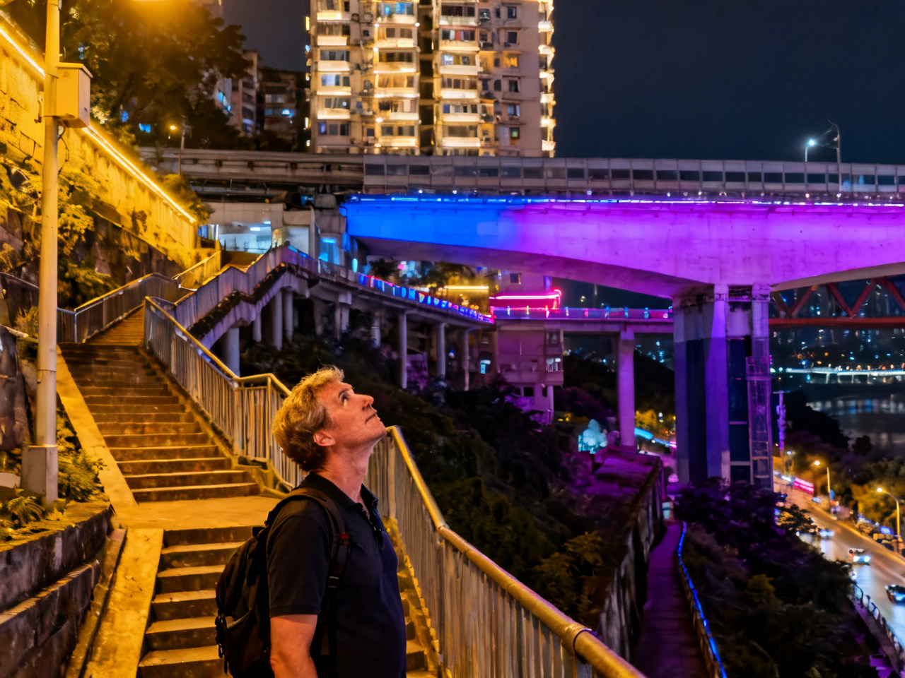 我在夜里的重庆,学会把害怕也当成风景 | In Chongqing at night, I learned to treat fear as part of the view