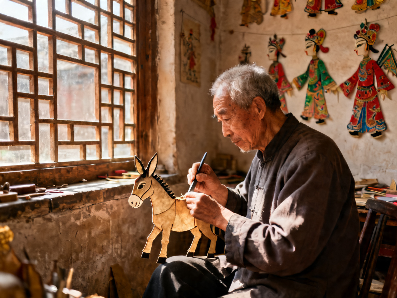 皮影戏：光与影之间的千年叙事 | Shadow Puppetry: A Thousand Years of Storytelling Between Light and Shadow